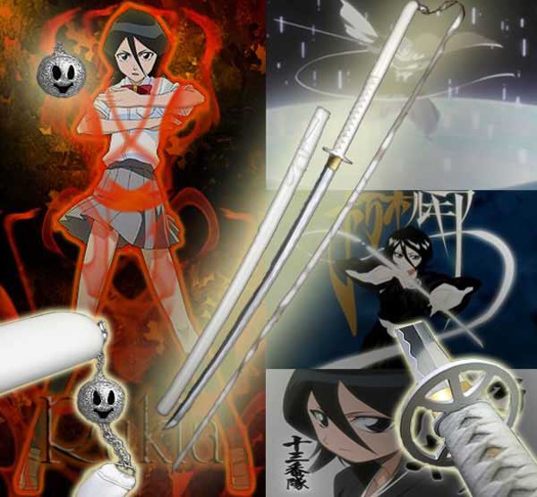 foto Bleach Rukia Kuchiki Zanpakuto Anime katana